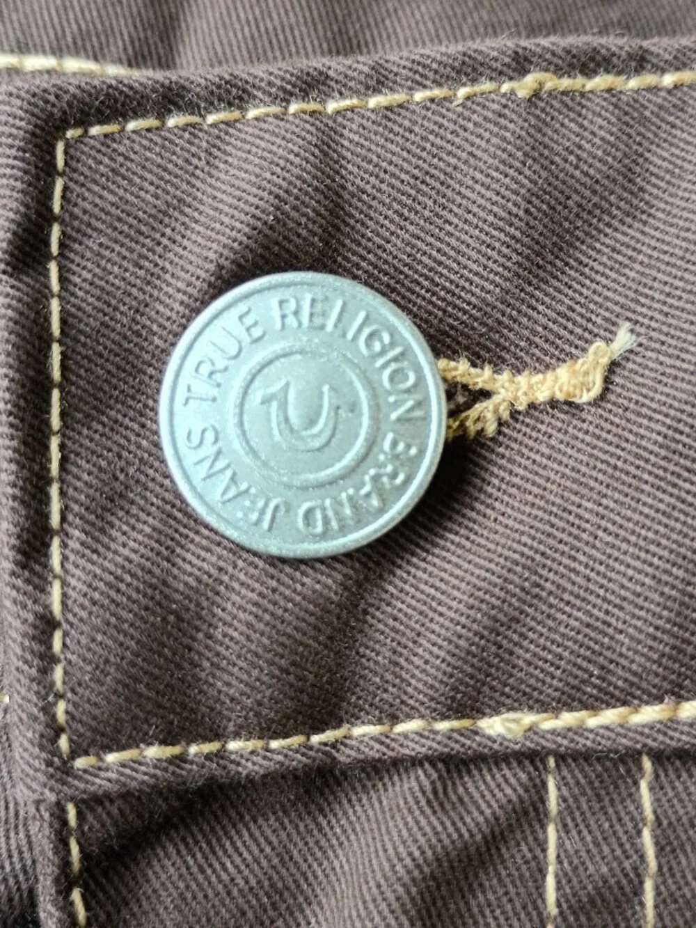 True Religion Bracken Brown Cargo Shorts Y2K 2000s Mens Size 32 108056 NWT